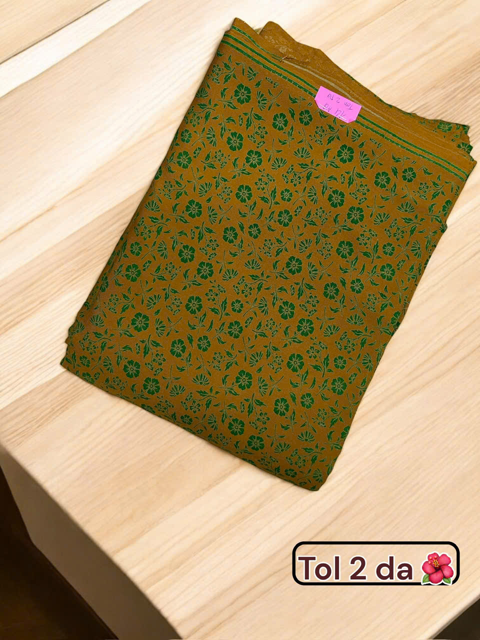 VẢI TOLE 2 DA LANH 2 DA 2210251751 1m5 Khổ vải Cotton Hoa văn
