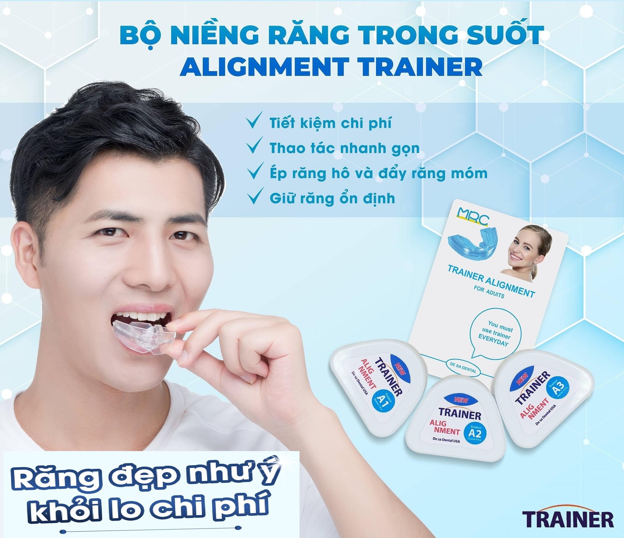 [Hcm]Bộ Dụng Cụ Niềng Răng Tại Nhà Dành Cho Người Lớn [A1 + A2 +A3] - Hàm Chỉnh Răng Tại Nhà Alignment Trainer Giúp Chỉnh Răng Hô Mọc Lệch Răng Thưa Răng Móm Hiệu Quả Và An Toàn