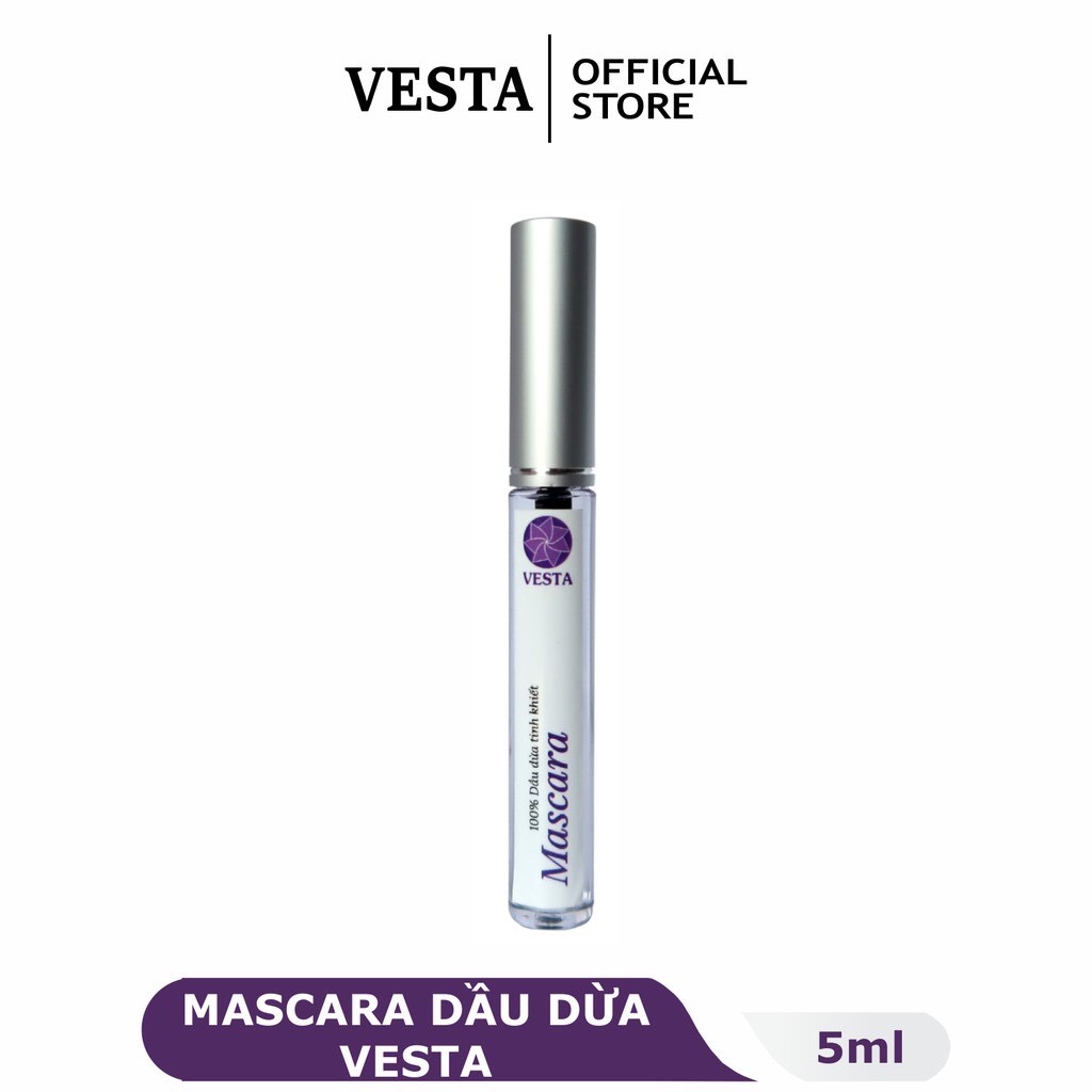 [Hcm]Mascara Dầu Dừa Nguyên Chất Vesta 5Ml