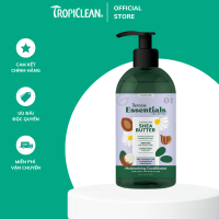 Dầu xả Tropiclean Essentials chuyên dưỡng ẩm cao cấp chiết xuất từ Shea Butter dành cho chó mèo (Hương hoa cúc)