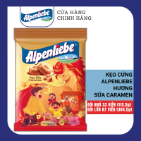 Kẹo cứng kẹo mềm Alpenliebe Golia dạng gói nhiều hương vị nổi bật hương Xoài muối ớt hương Caramen Dâu Sữa Bạc Hà
