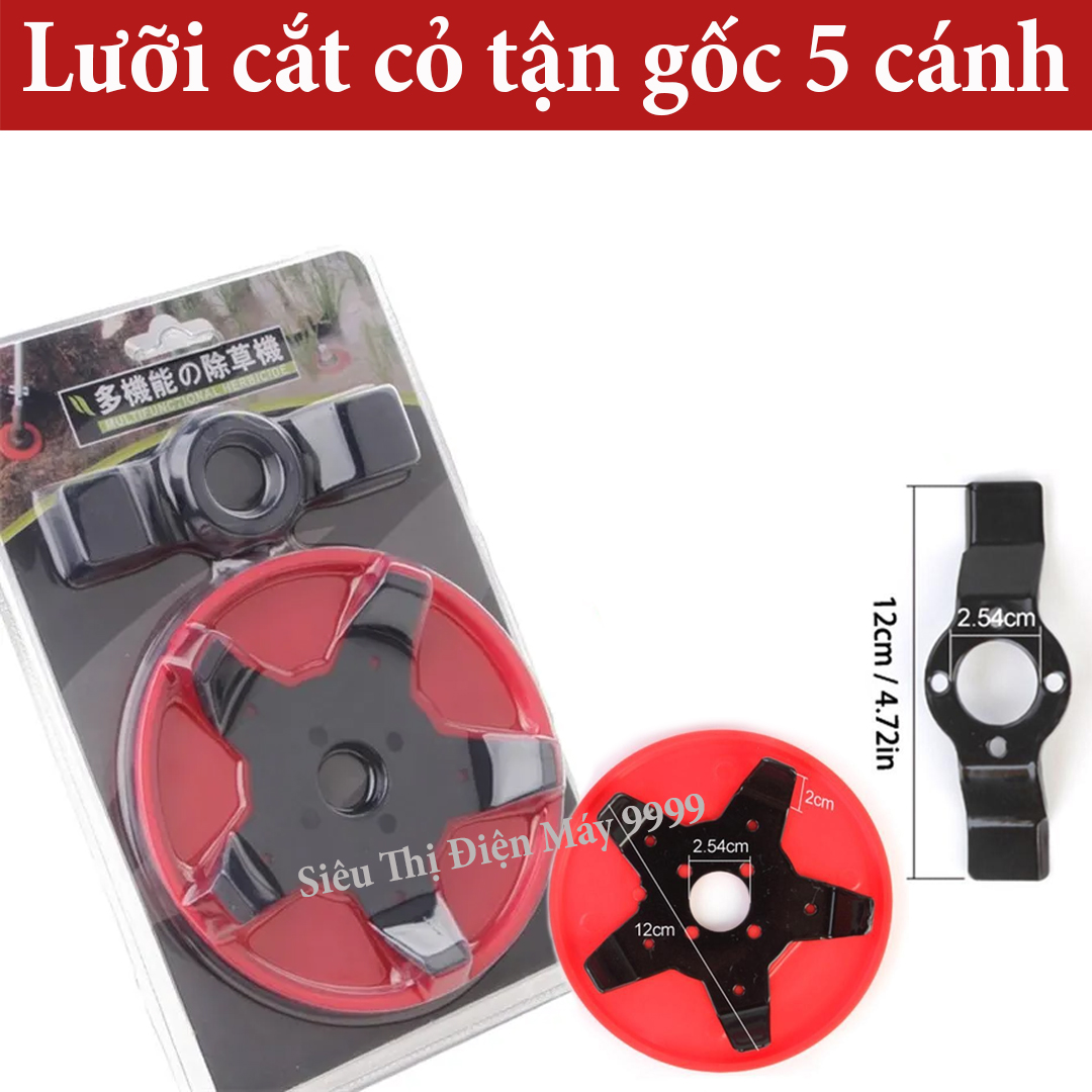 Lưỡi rẫy cỏ lưỡi cắt cỏ tận gốc 5 cánh hình sao hàng đẹp