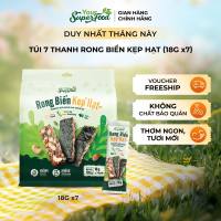 (MỚI) Rong Biển Kẹp Hạt Dinh Dưỡng 68% Là Hạt Giòn Rụm Không Đường Ăn Vặt Lành Mạnh Từ Your Superfood