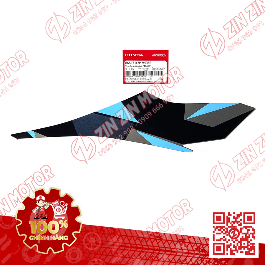 Tem Rời Winner X V2 2019+ Zin Xanh Đen Bạc 2020 Phiên Bản Camo Chính Hãng