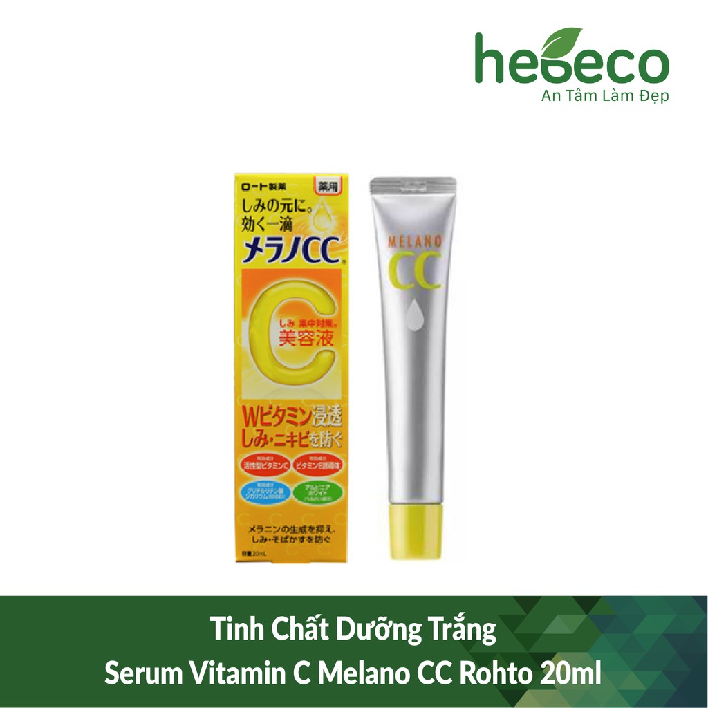 Tinh Chất Dưỡng Trắng Serum Vitamin C Melano Cc Rohto 20Ml - Nhật Bản Cam Kết Hàng Đúng Mô Tả Chất Lượng Đảm Bảo An Toàn Đến Sức Khỏe Người Sử Dụng