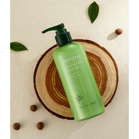 [Hcm][New 2019] Sữa Dưỡng Thể Trà Xanh Innisfree Green Tea Pure Body Lotion 300Ml