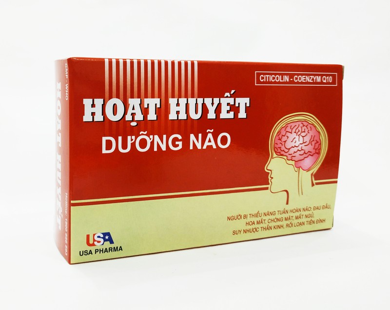 VIÊN UỐNG HOẠT HUYẾT DƯỠNG NÃO – GIÚP TĂNG CƯỜNG TUẦN HOÀN MÁU NÃO – NGĂN NGỪA GIẢM NGUY CƠ TAI BIẾN