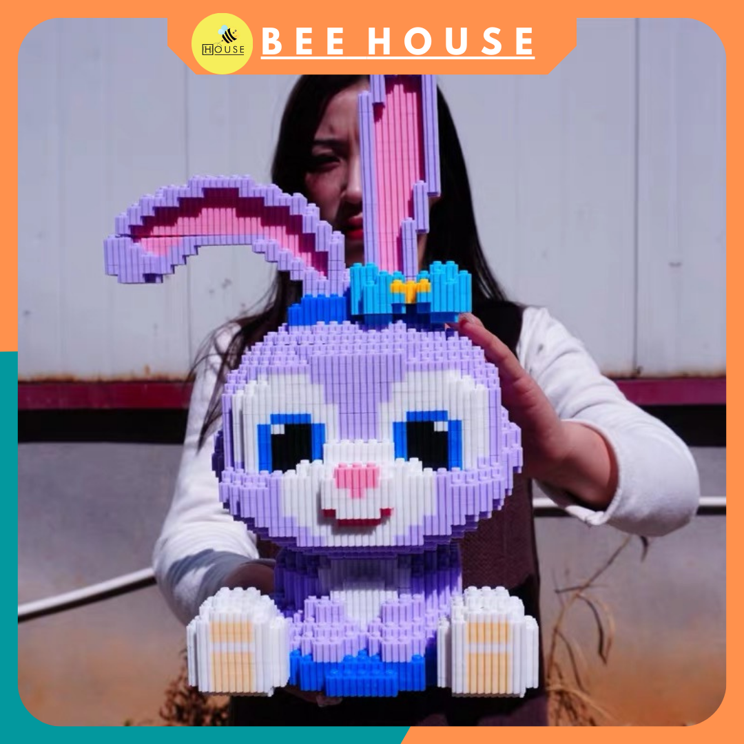 [HOÀN TIỀN  6%]STITCH LILO món quà sinh nhật quà tặng handmade lắp ghép mô hình lắp ráp trưng bày mi