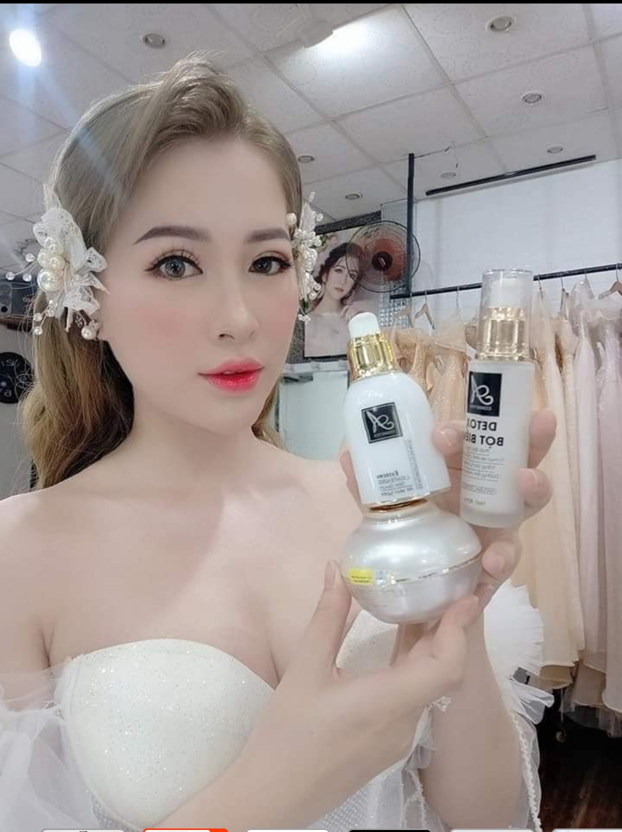 [HCM]combo Kem face pháp A cosmetics 50g  detox bọt biển A cosmetics 80ml  serum spot esence A cosmetics phương anh 50ml