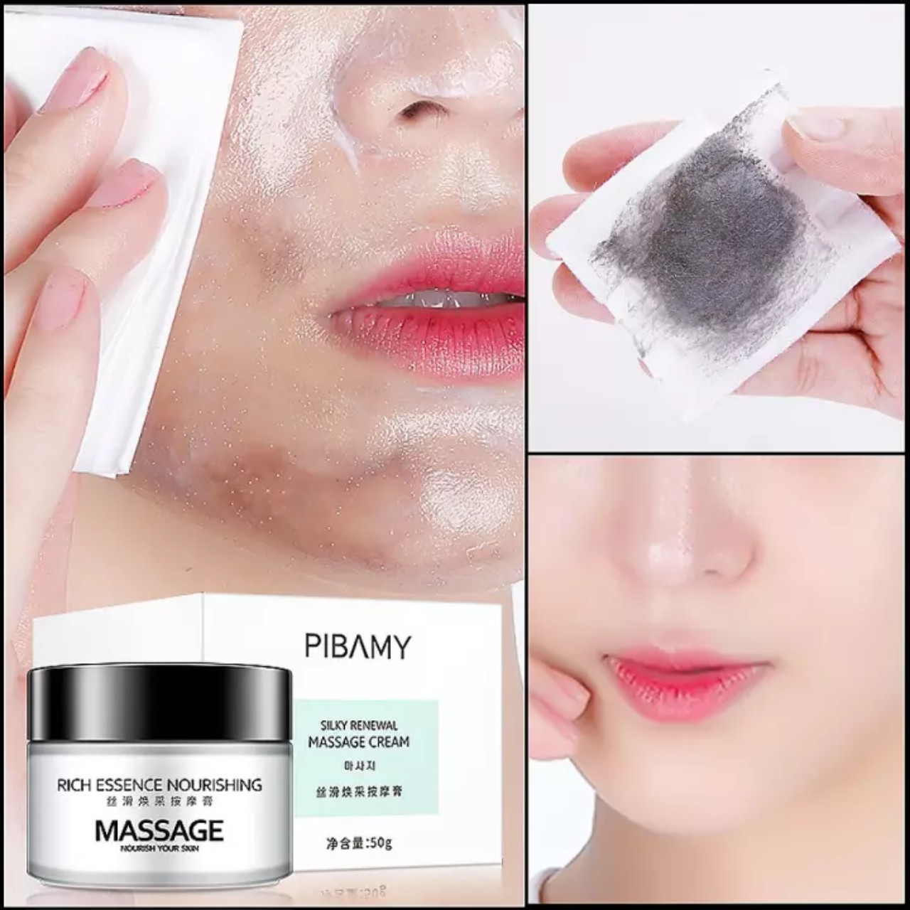 Kem Pibamy Tri Thâm Gối  Chân tay Se Khít Chân Lông