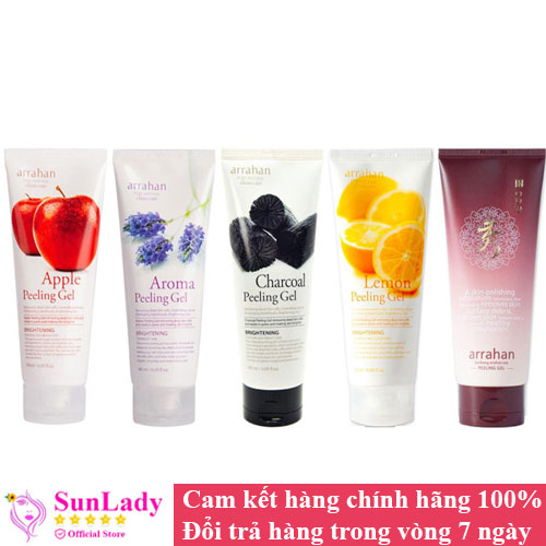 Gel Tẩy Tế Bào Chết Hàn Quốc Arrahan Peeling Gel Dưỡng Ẩm Căng Bóng Cho Da 180Ml