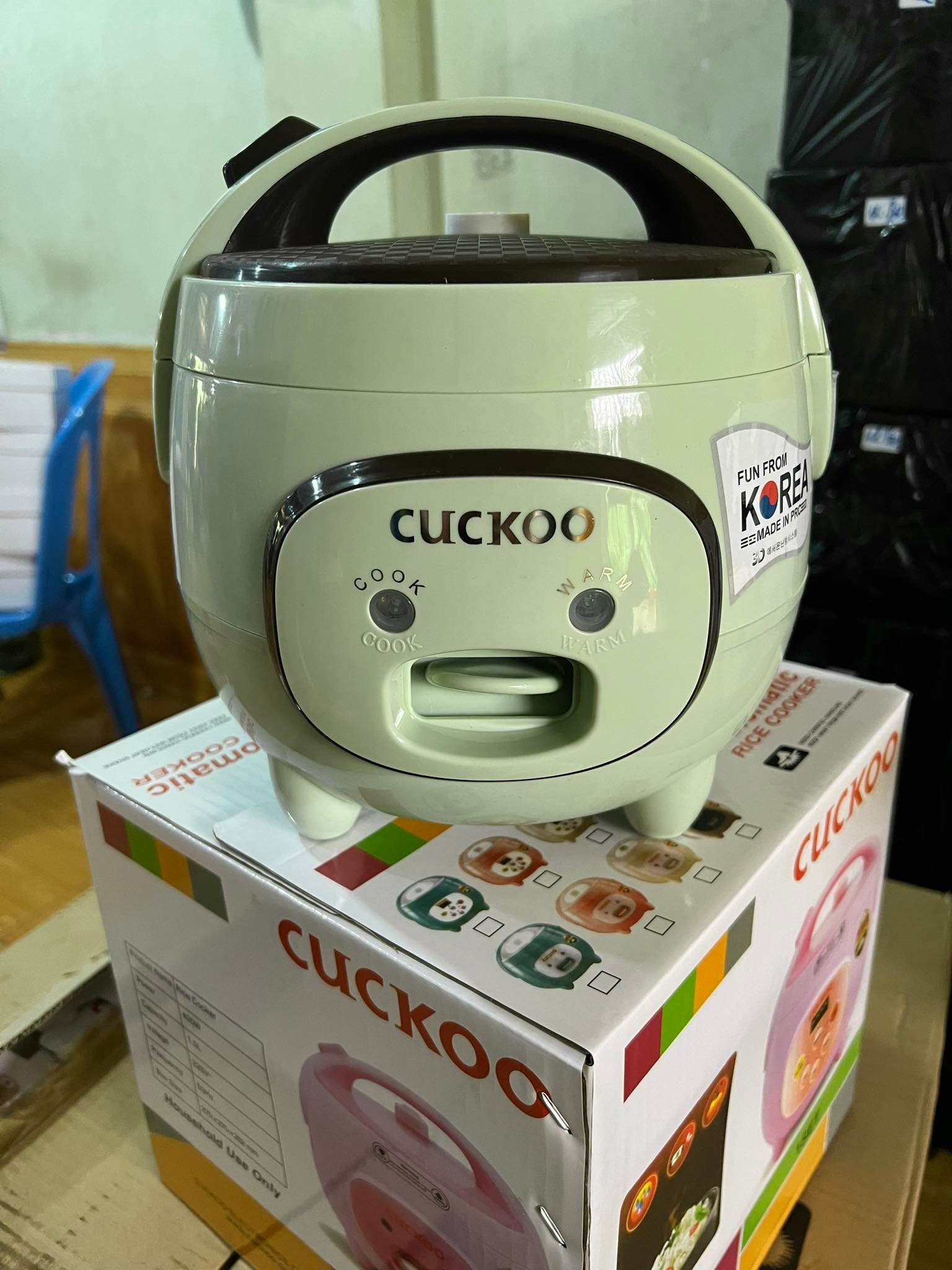 Nồi Cơm Điện CUCKOO chính hãng nấu siêu ngon  Nồi Cơm Điện mini CUCKOO 3 Dung tích full màu kiểu dáng Con Lợn