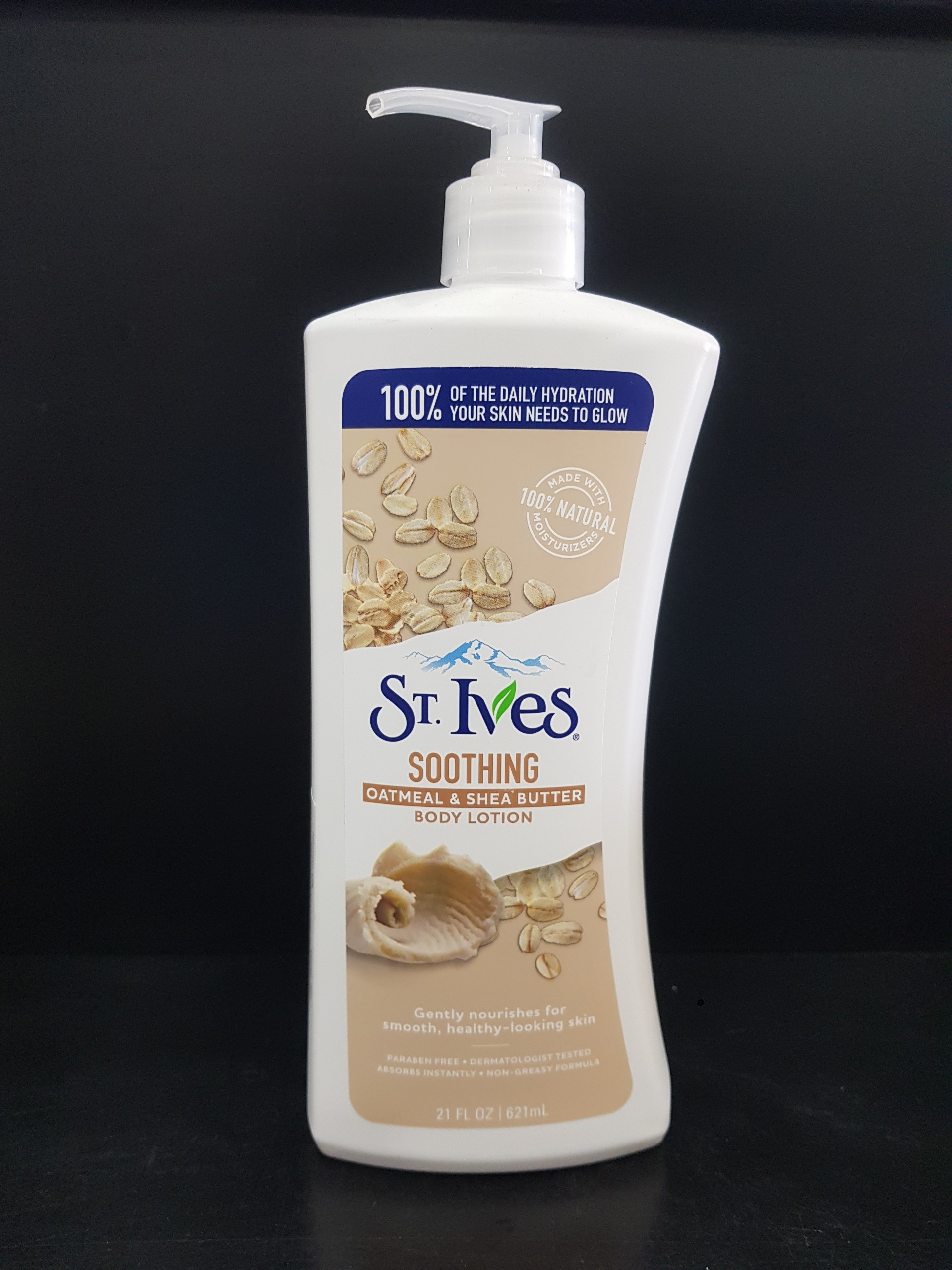 St. Ives Dưỡng Da Toàn Thân Yến Mạch Và Bơ - Dưỡng Ẩm Êm Dịu Làm Mịn Cơ Thể 621Ml