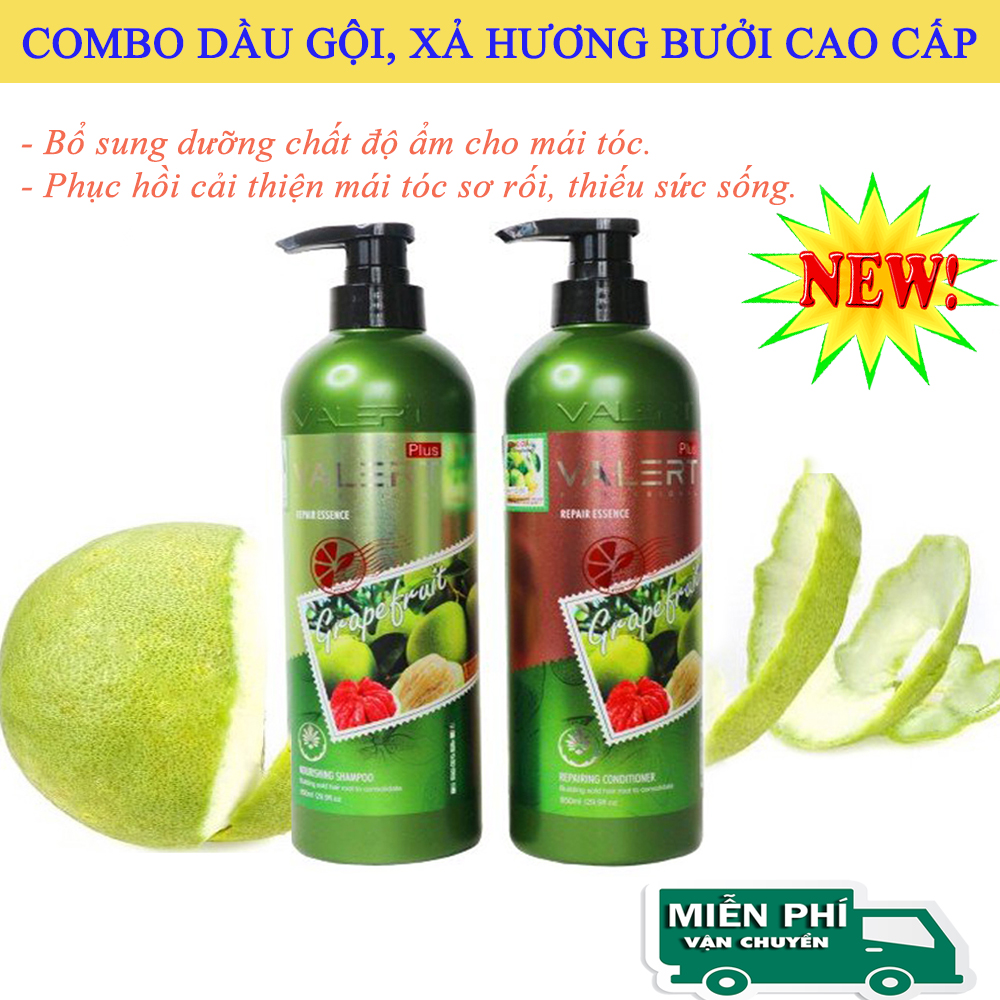 Cặp Gội Xả Dầu Gội Đầu Cao Cấp Dầu Gội Xả Bưởi Grapefruit. Ngăn Ngừa Rụng Tóc Và Nấm Ngứa Da Đầu Phục Hồi Tóc Hư Tổnkhô Xơ Và Chẻ Ngọn Giúp Tóc Chắc Khỏe Sáng Bóng Mềm Mượt