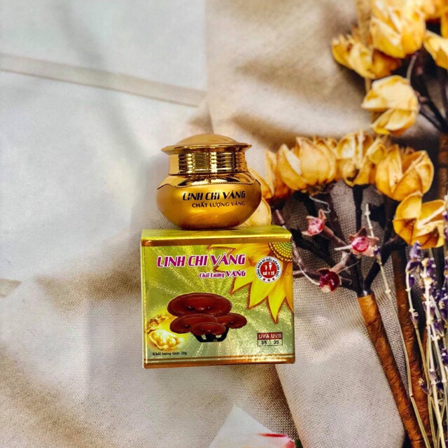 [HCM]Kem Siêu Trắng Linh Chi Vàng 20g