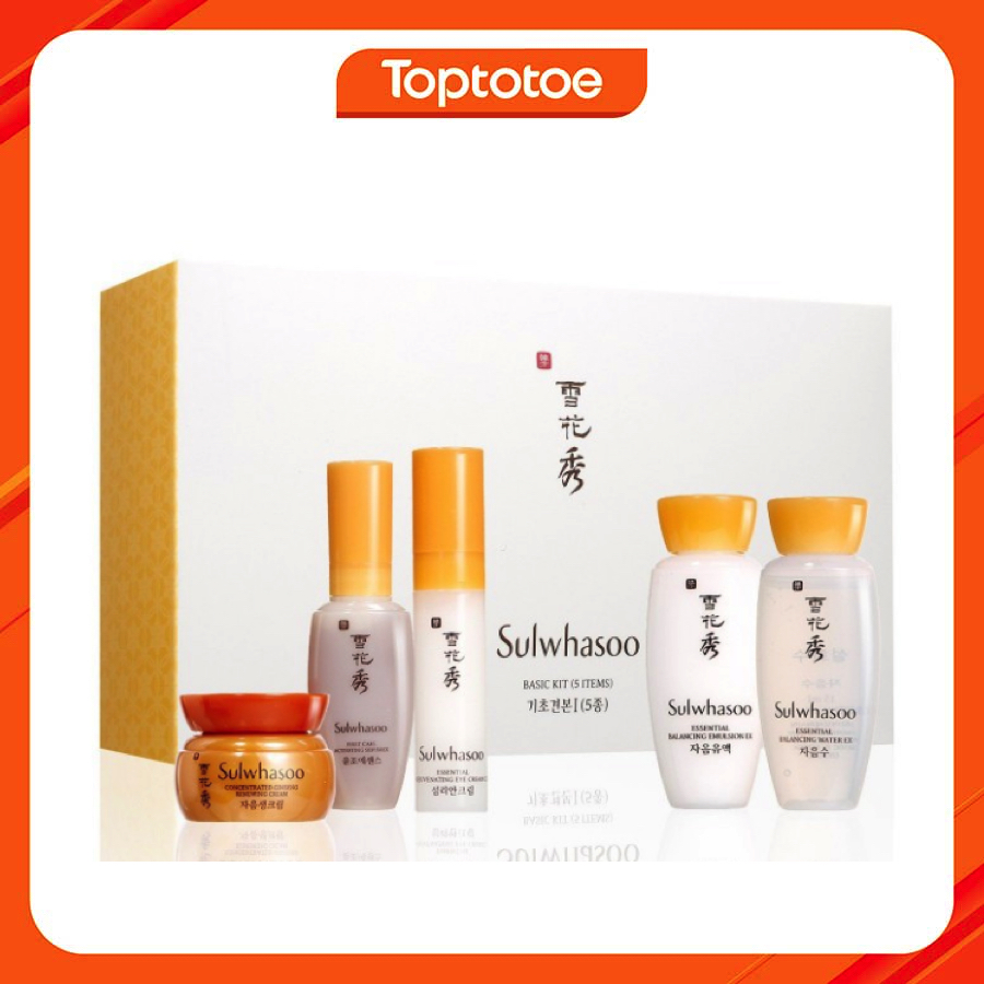 Bộ Dưỡng Da Chống Lão Hoá Sulwhasoo Basic Kit 5 Items