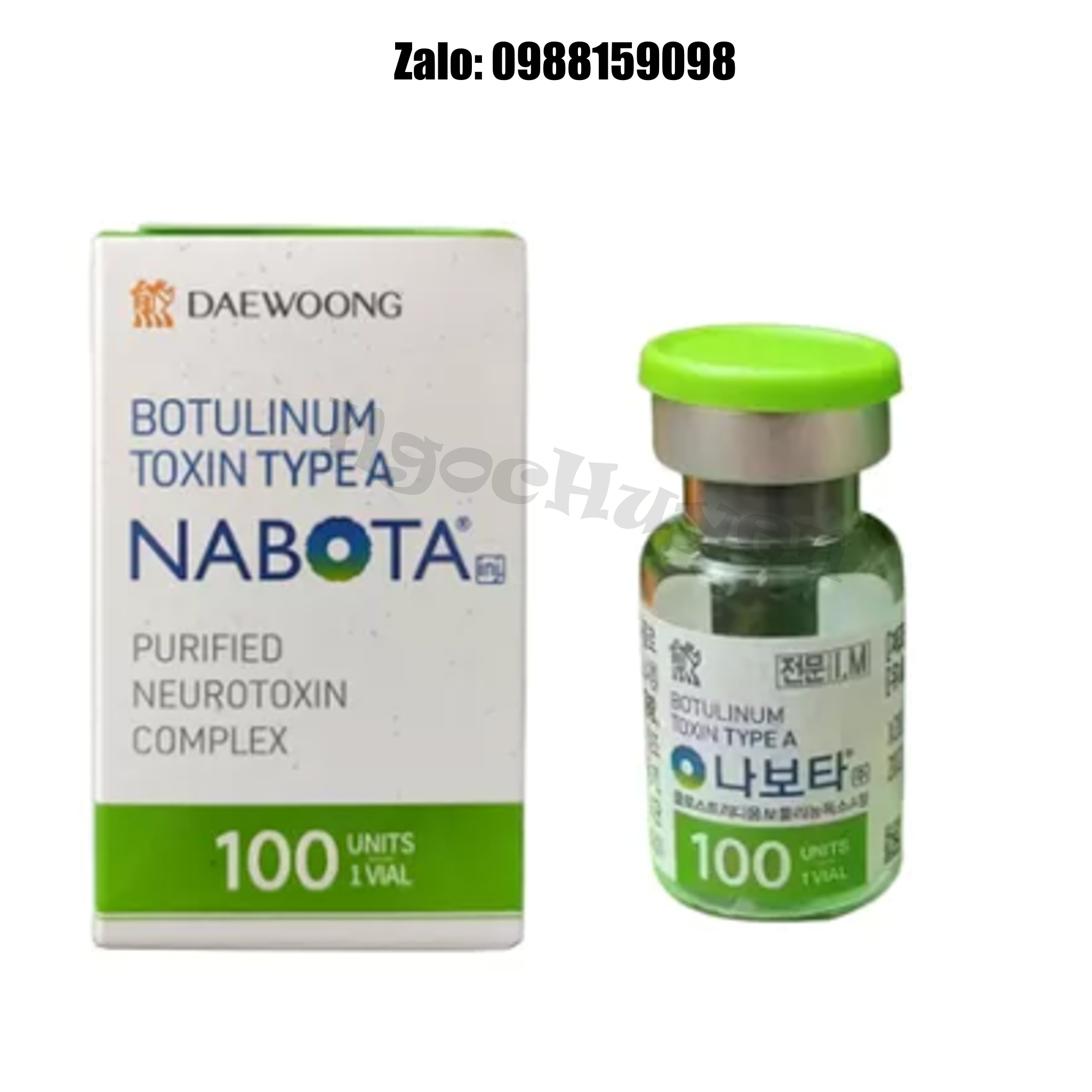 Botox Nabota 100Units - Botox100 - Botox Hàn Quốc - Botox Chính Hãng - Thon gọn hàm