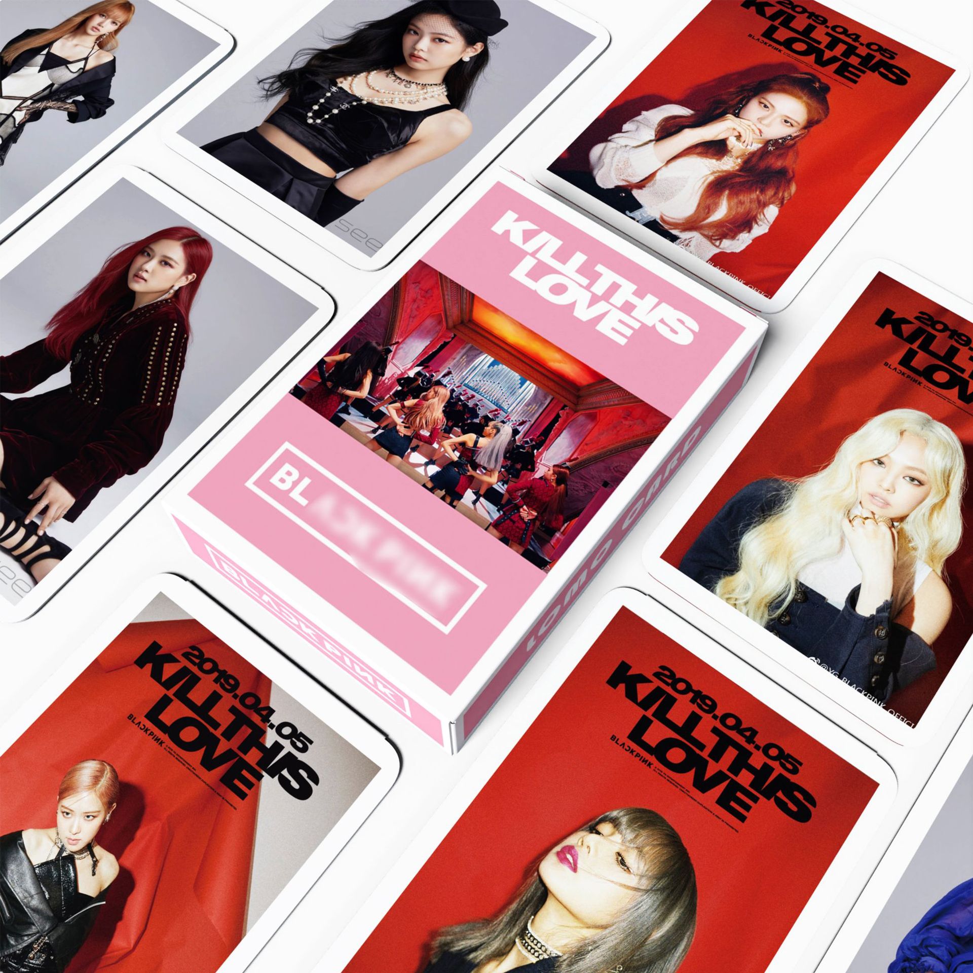Thẻ Lomo card BlackPink bo góc Kill This Love Album Thần Tượng Kpop