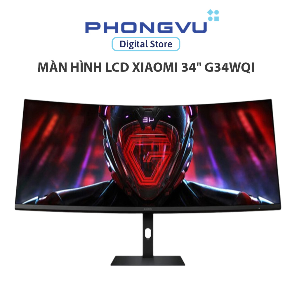Màn hình Xiaomi G34WQi 34" (4K 3440 x 1440/ VA/ 180Hz/ 1 ms) - Bảo hành 36 tháng