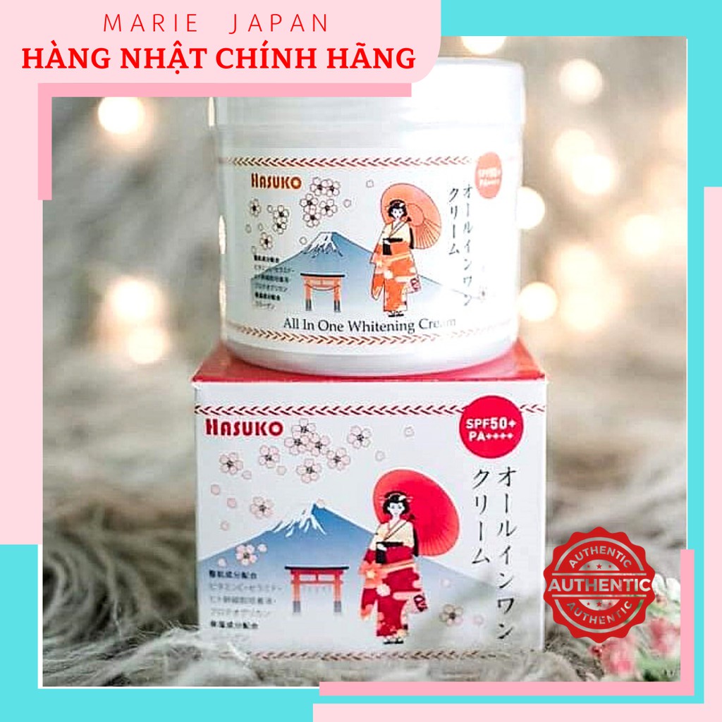 [Hcm]Kem Trắng Da Hasuko Nhật Bản 280G