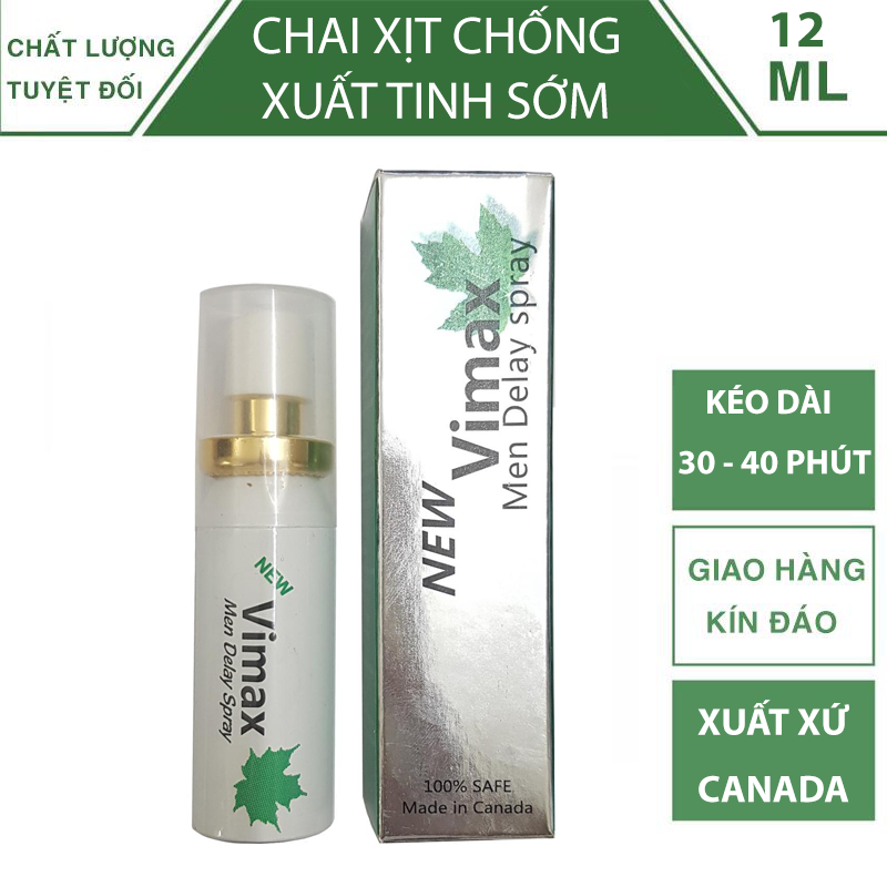 [Hcm]Chai Xịt Kéo Dài Quan Hệ Thảo Dược Vimax