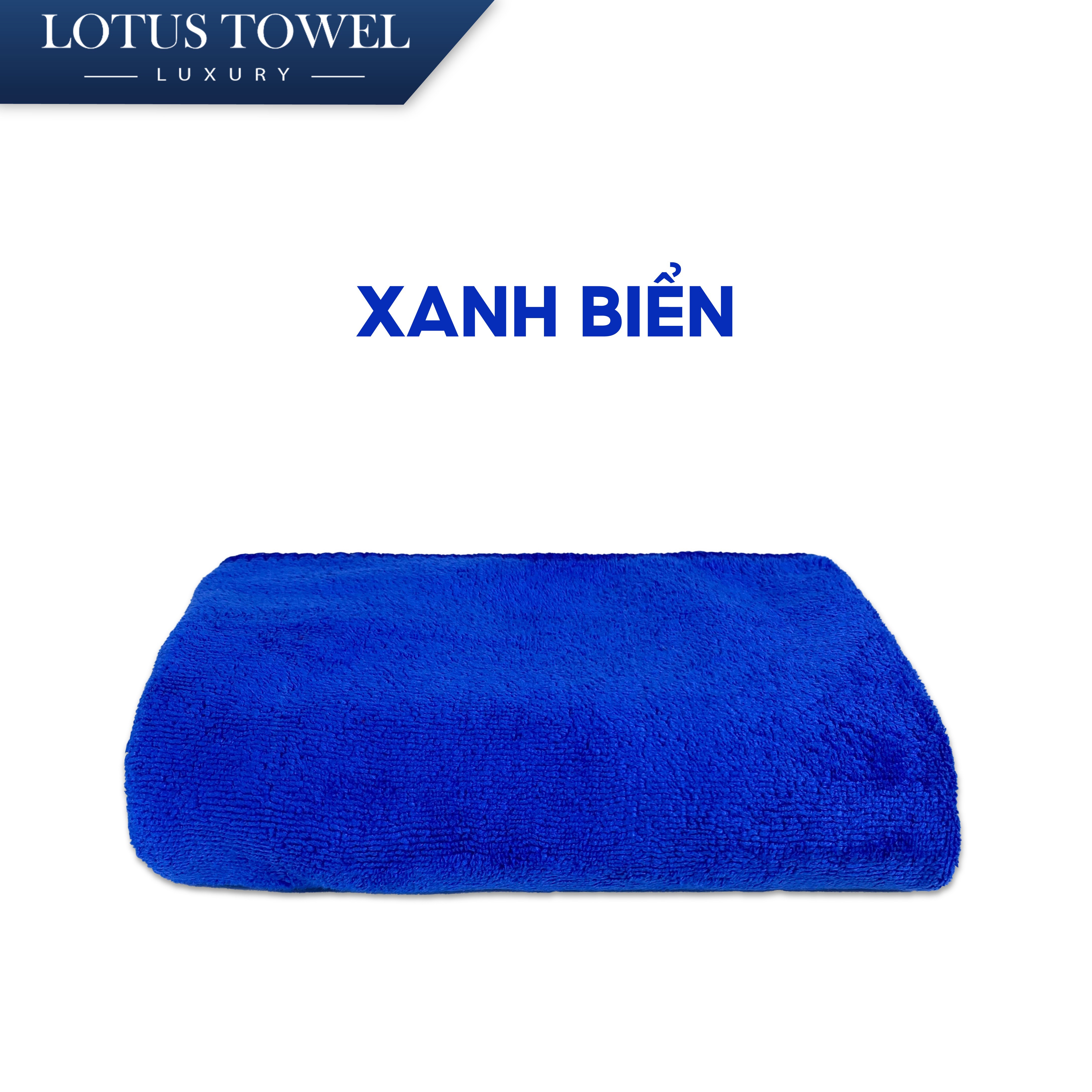 Khăn tắm SPA 50x100cm 100% MICROFIBER siêu mềm mịn thấm hút dày dặn - LOTUS TOWEL