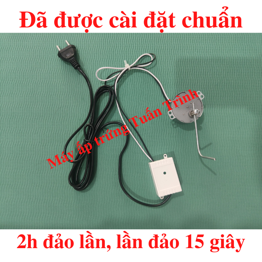 Bộ hẹn giờ kèm motor đảo trứng 2 giờ đảo lần lần đảo 15 giây