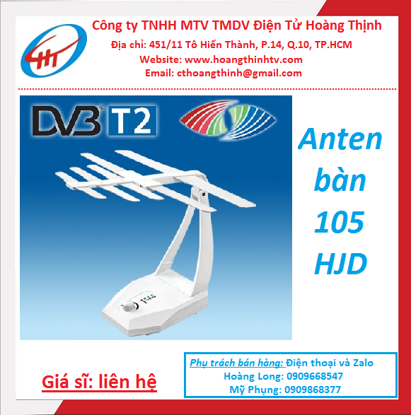 Anten Để Bàn HKD 105 Trong Nhà- HÀNG CHÍNH HÃNG