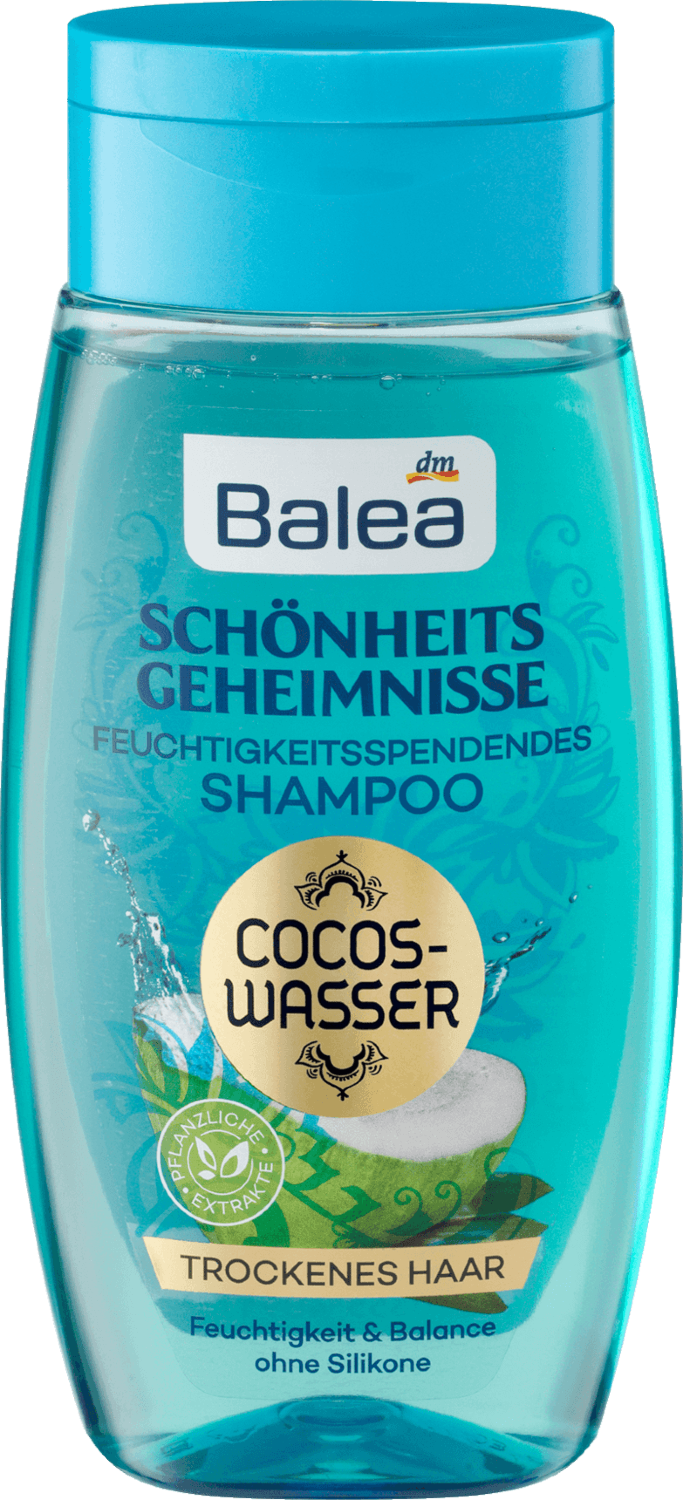 Dầu gội Balea chiết xuất tự nhiên (250ml) - Cho mái tóc suôn mượt ấn tượng - Sản phẩm nhập khẩu Châu Âu