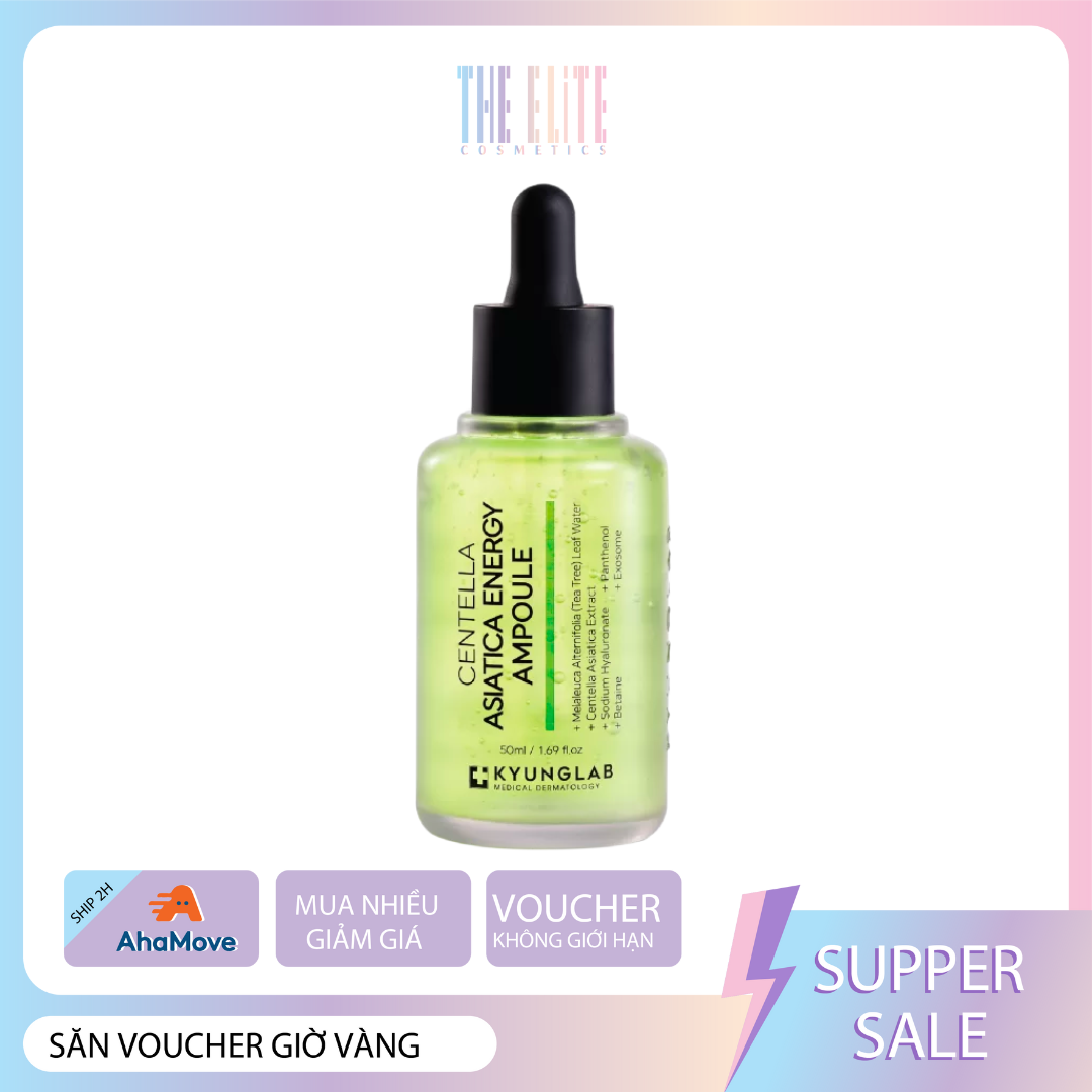 Serum giảm mụn ngừa mụn KYUNG LAB ACNES CENTELLA ASIATICA AMPOULE 50ml chính hãng
