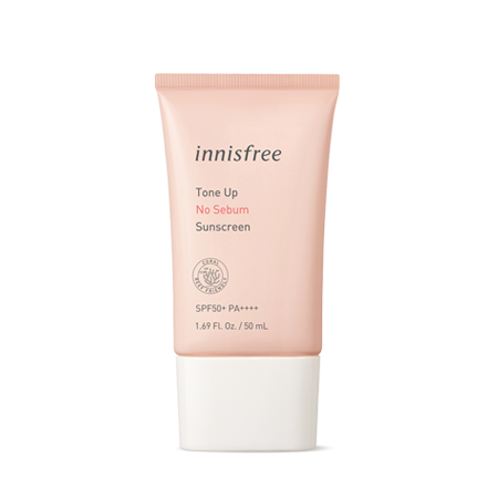 Kem Chống Nắng Nâng Tone Kiềm Dầu Innisfree Tone Up No Sebum Sunscreen SPF50/PA++++ 50ml lyo