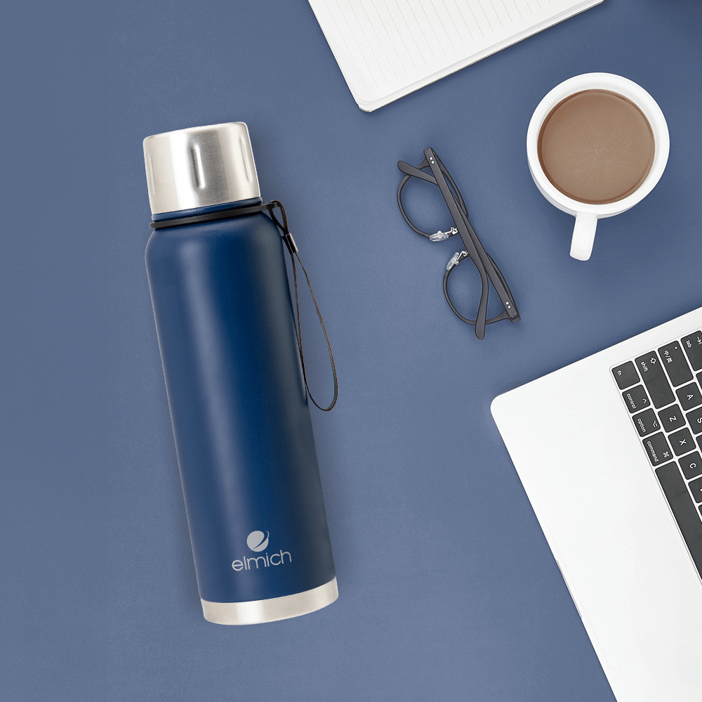 (Sale giữ chuỗi- Chỉ 01-10.11)Bình giữ nhiệt inox 316 Elmich EL8335 dung tích 1L