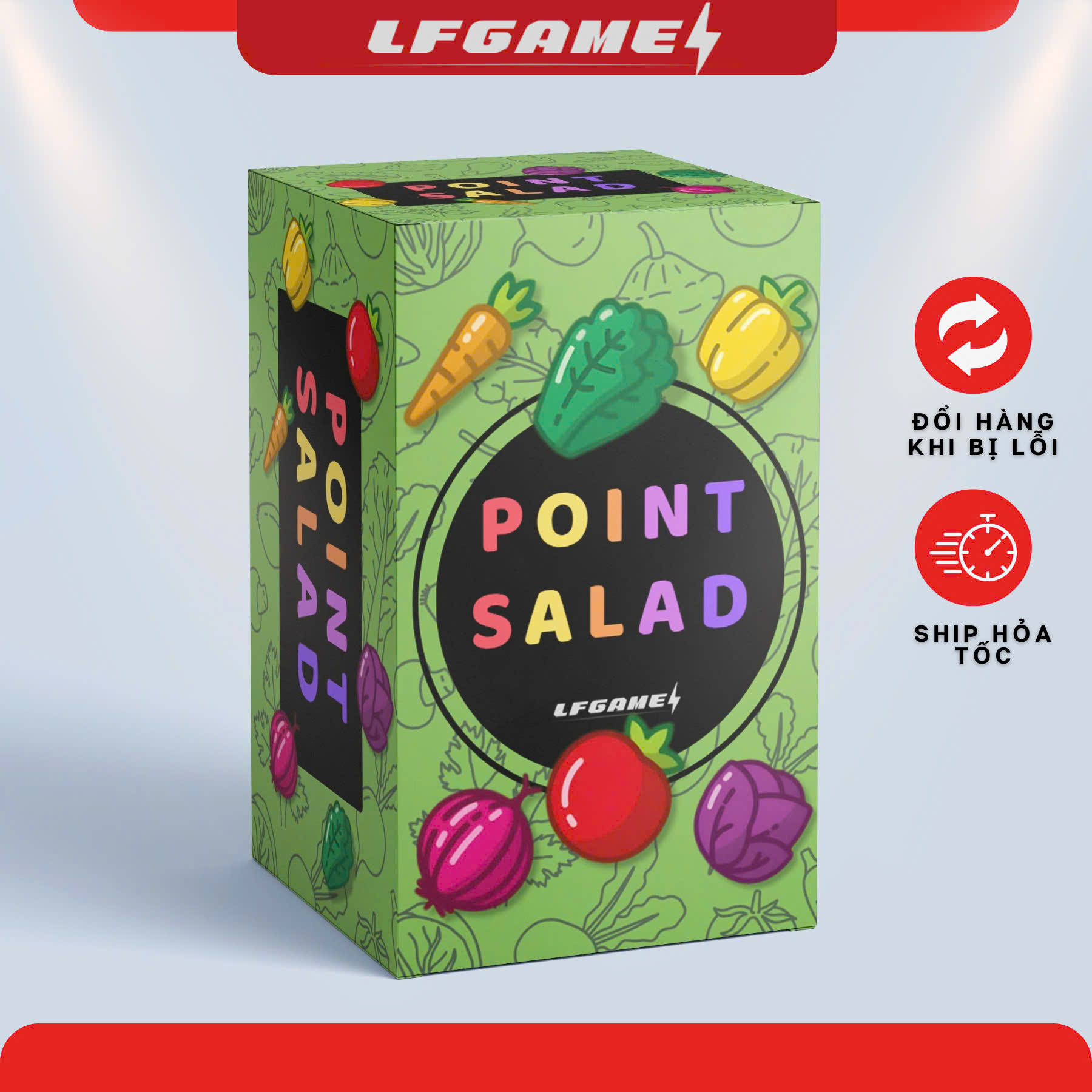 Bộ Trò Chơi thẻ bài POINT SALAD VIỆT HÓA dành cho gia đình bạn bè board Game