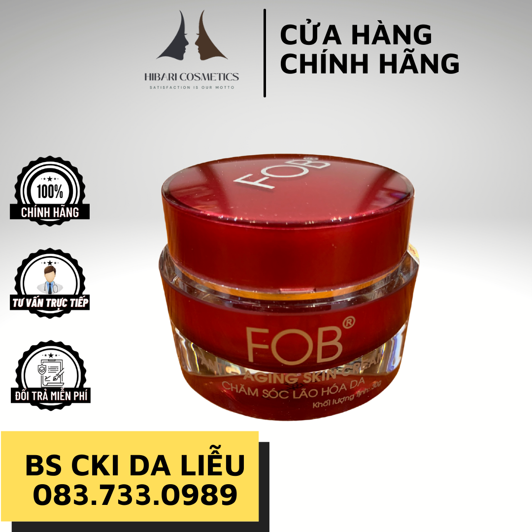 Kem Dưỡng Chống Lão Hóa Fob Anti - Aging Skin Cream - Tái Tạo Giữ Ẩmdưỡng Trắngxóa Thâmhạn Chế Các Tiến Trình Lão Hóa Da.