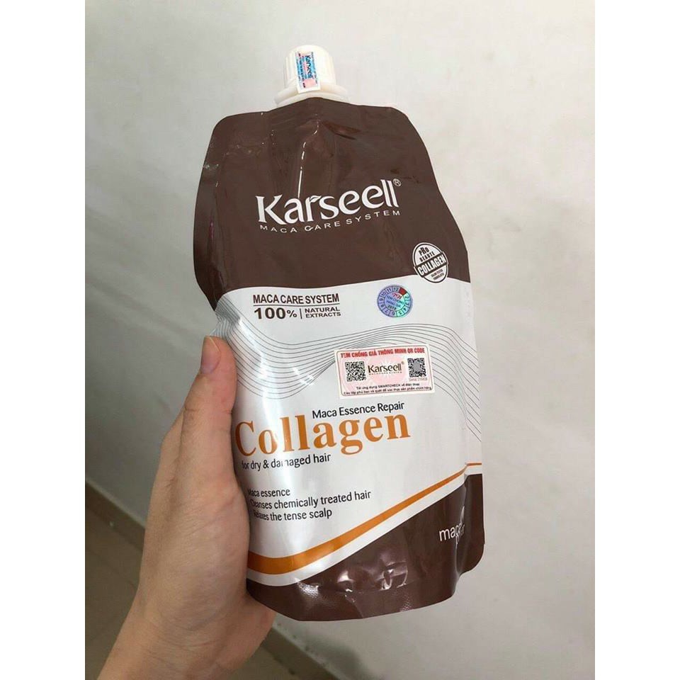 Hấp Phục Hồi Collagen Karsell Mẫu Mới 2019 Chuẩn 100%