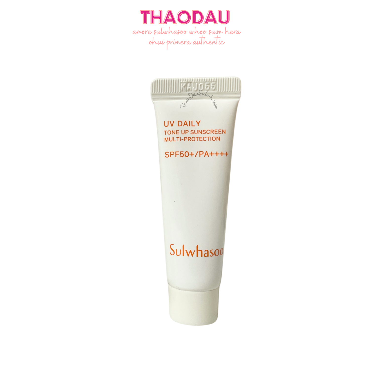 Sulwhasoo kem chống nắng nâng tông Sulwhasoo UV Daily Tone Up Sunscreen Tuýp 10Ml Màu 02 tloskorea c