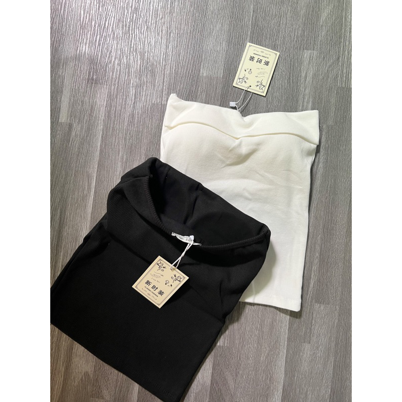 Áo kiểu ống croptop phom dài áo nữ quây ôm body VD926