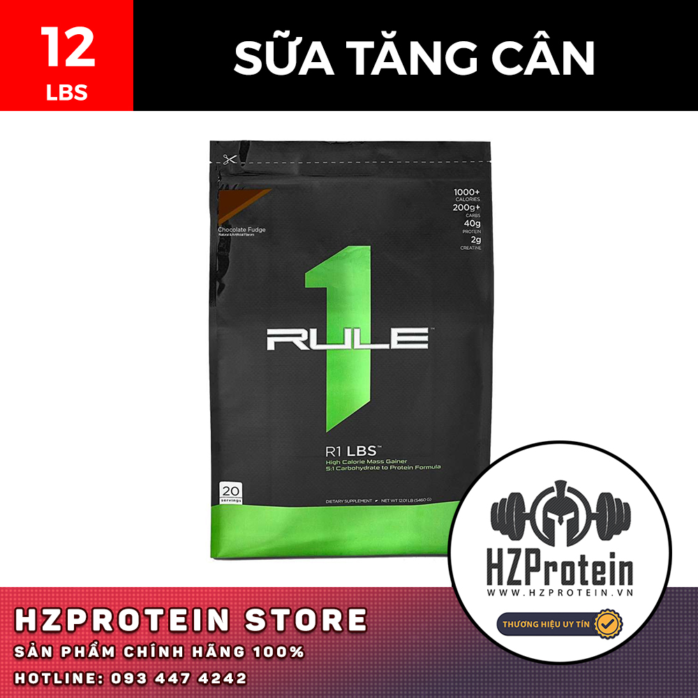 [Hcm]R1 Mass Gainer - Sữa Tăng Cân Chất Lượng 12Lb