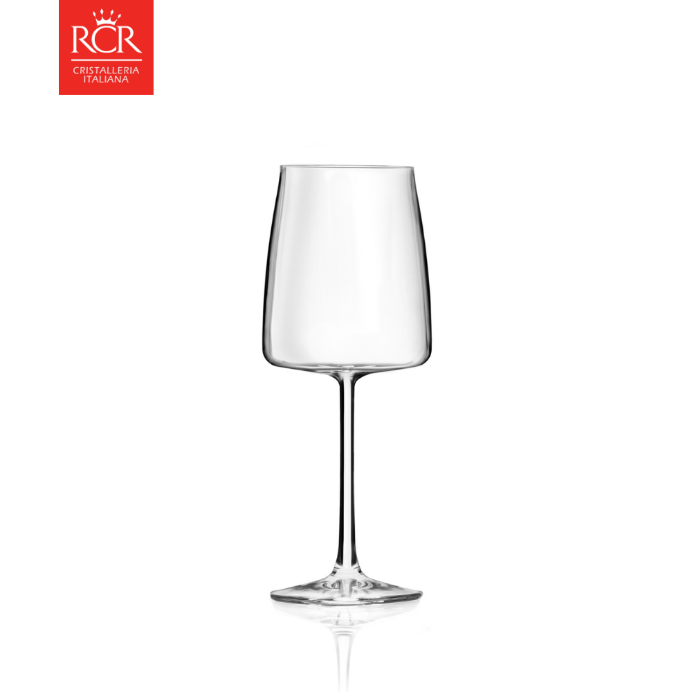 Ly Rượu Vang Đỏ Thủy Tinh Pha Lê Ý RCR - Essential Red Wine Goblet 430 ml