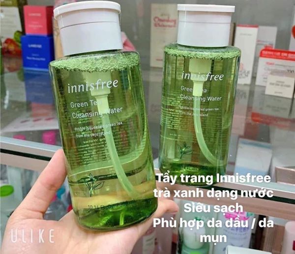 Nước Tẩy Trang Trà Xanh Innisfree Green Tea Cleansing Water 300ml