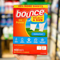 [Mới 400 Tờ] Giấy thơm Bounce Select Sixe 2X Power 400 tờ Nhập Mỹ