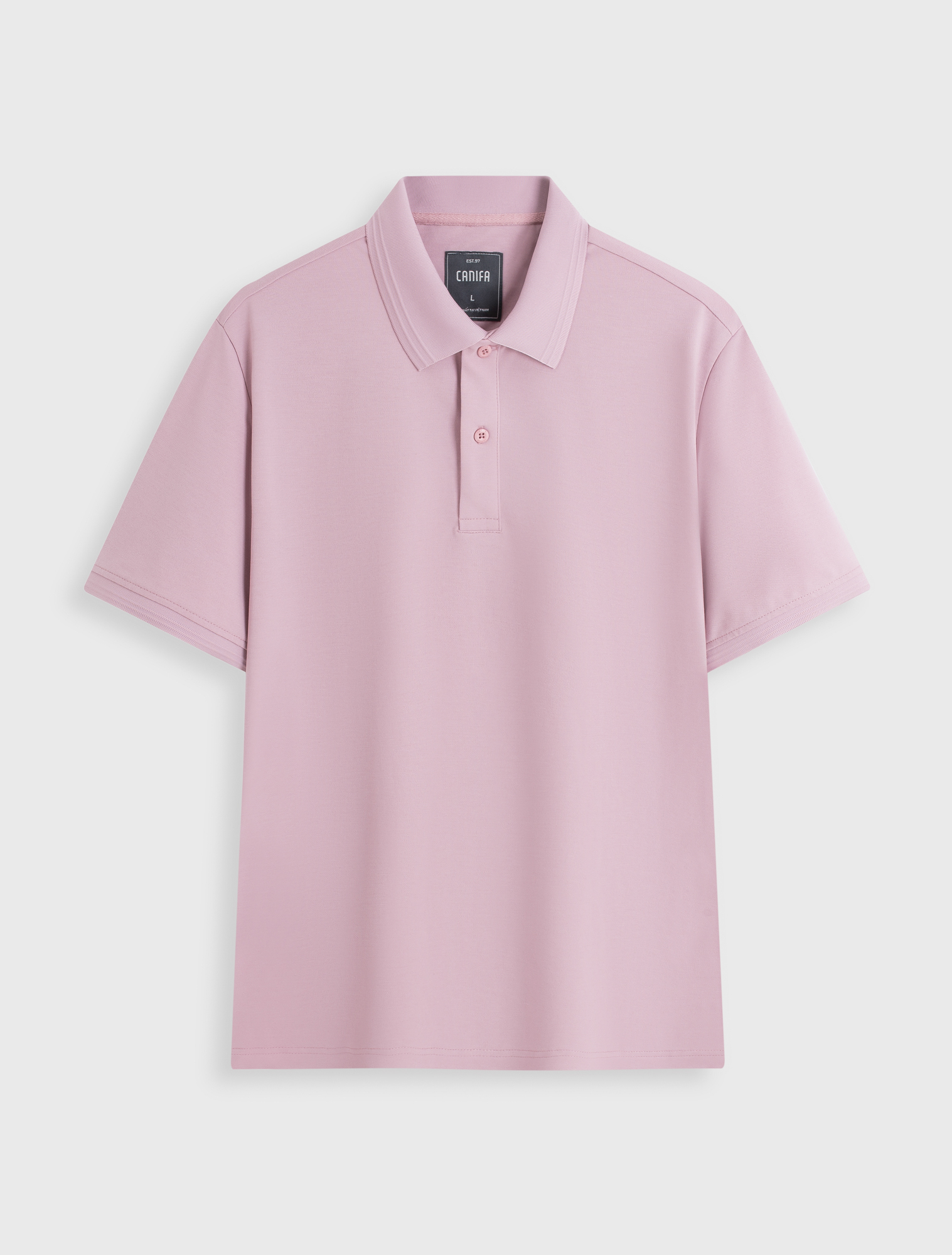 [15.1-10.2 GIẢM TỚI 50%] Áo polo nam CANIFA basic đứng phom thoáng mát 8TP25A005
