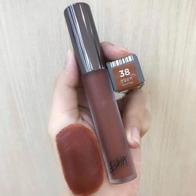 Son kem Bbia Last Velvet Lip Tint version 8 Màu 38