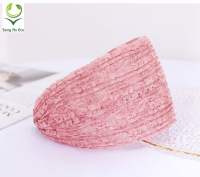 (5 màu) Bờm cài tóc bản to ren hoa dễ thương BN126