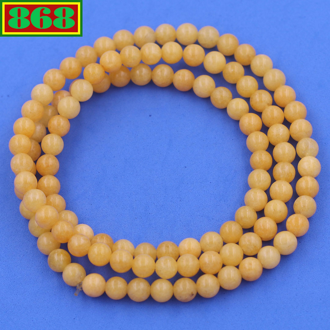 Vòng chuỗi hạt 108 hạt đá ngọc tủy vàng - hạt 6 ly 8 ly 10 ly vòng chuỗi niệm Phật vòng chuỗi đeo tay