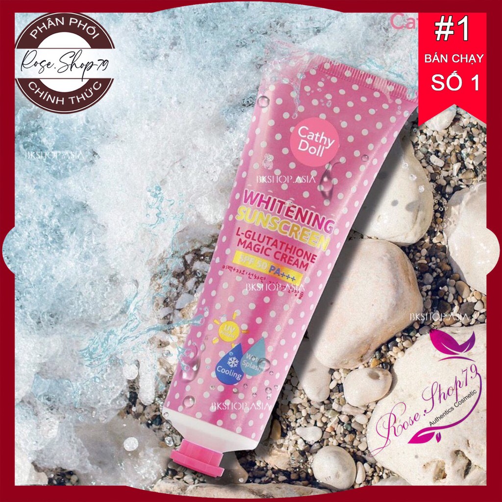 Kem Chống Nắng Trắng Da Cathy Doll L - Glutathione Chuỗi Cửa Hàng Baby Crush Chuyên Phân Phối Các Sản Phẩm Làm Đẹp Uy Tín Số 1 Tây Nguyên Cam Kết 100% Hàng Chính Hãng Nội Ngoại Nhập