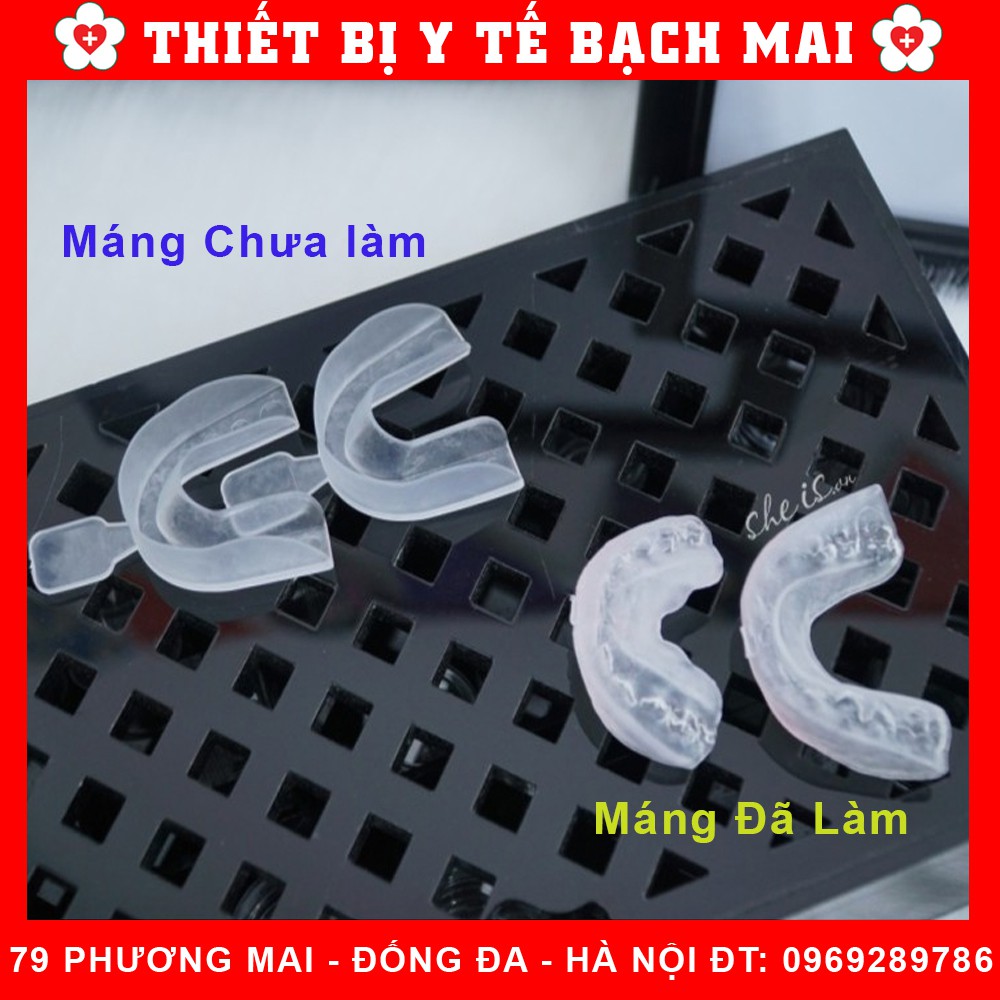 Máng Đựng Thuốc Tẩy Trắng Răng Tại Nhà [02 Hàm Cho Các Loại Thuốc]