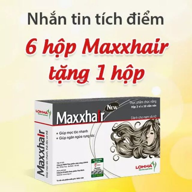 [Hcm]Maxxhair Giải Pháp Chống Rụng Tóc
