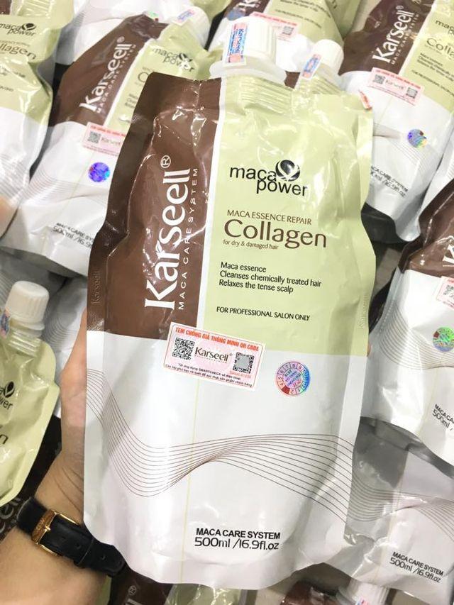 Dầu ủ tóc Colagen Karsell phục hồi tóc chuyên sâu