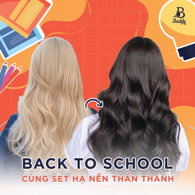 Set Thuốc Nhuộm Tóc Hạ Nền Thần Thánh Của Buddyhairs Buddyhair Buddy.hair